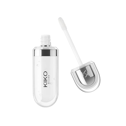 KIKO Milano 3D Hydra Lip Gloss - High Shine, Hydrating, Plumping, Non-Sticky Moisturizer for Lips