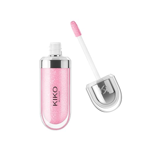 KIKO Milano 3D Hydra Lip Gloss - High Shine, Hydrating, Plumping, Non-Sticky Moisturizer for Lips