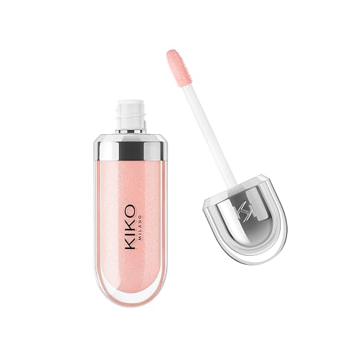 KIKO Milano 3D Hydra Lip Gloss - High Shine, Hydrating, Plumping, Non-Sticky Moisturizer for Lips