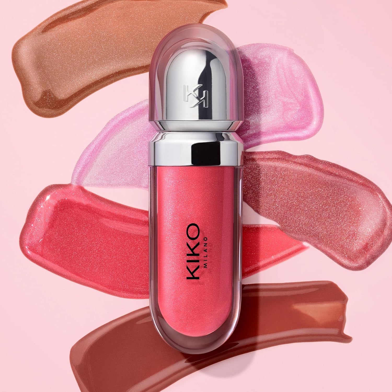 KIKO Milano 3D Hydra Lip Gloss - High Shine, Hydrating, Plumping, Non-Sticky Moisturizer for Lips