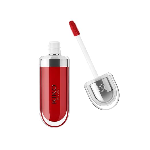 KIKO Milano 3D Hydra Lip Gloss - High Shine, Hydrating, Plumping, Non-Sticky Moisturizer for Lips