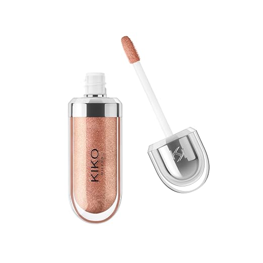 KIKO Milano 3D Hydra Lip Gloss - High Shine, Hydrating, Plumping, Non-Sticky Moisturizer for Lips