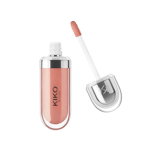 KIKO Milano 3D Hydra Lip Gloss - High Shine, Hydrating, Plumping, Non-Sticky Moisturizer for Lips