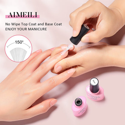 Nutrition Base Coat Soak-Off UV/LED Hema-Free Cruelty-Free Vegan Gel Nail Polish