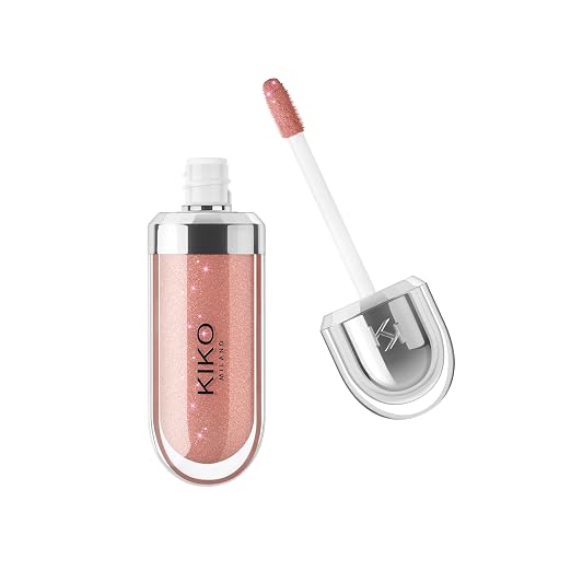 KIKO Milano 3D Hydra Lip Gloss - High Shine, Hydrating, Plumping, Non-Sticky Moisturizer for Lips