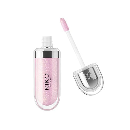 KIKO Milano 3D Hydra Lip Gloss - High Shine, Hydrating, Plumping, Non-Sticky Moisturizer for Lips
