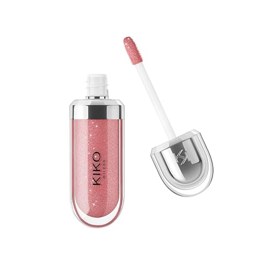 KIKO Milano 3D Hydra Lip Gloss - High Shine, Hydrating, Plumping, Non-Sticky Moisturizer for Lips