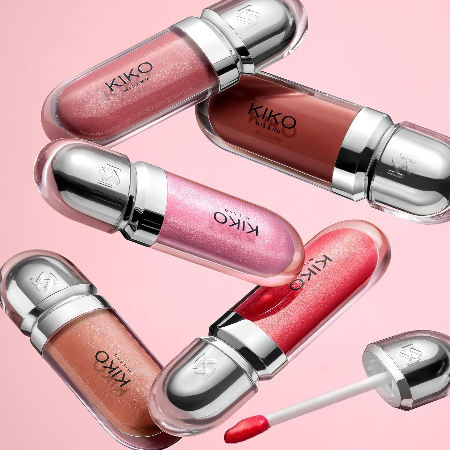 KIKO Milano 3D Hydra Lip Gloss - High Shine, Hydrating, Plumping, Non-Sticky Moisturizer for Lips