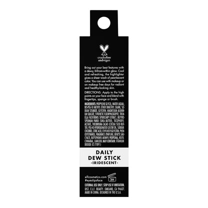 Cooling Highlighter Stick for Radiant Skin, Vegan & Cruelty-Free, Iridescent Finish