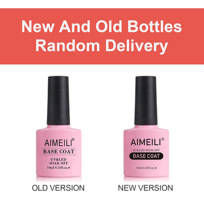 Nutrition Base Coat Soak-Off UV/LED Hema-Free Cruelty-Free Vegan Gel Nail Polish