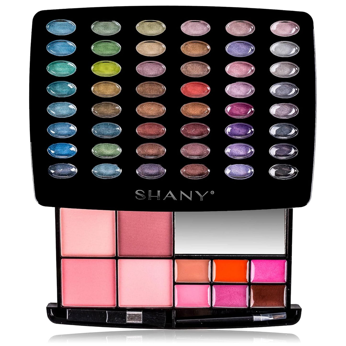 Glamour Girl Professional Makeup Kit: Comprehensive Eyeshadow Palette with Blushes, Lipsticks, Lip Gloss, Makeup Mirror, Cosmetics Applicators, and Premium Gift Packaging
