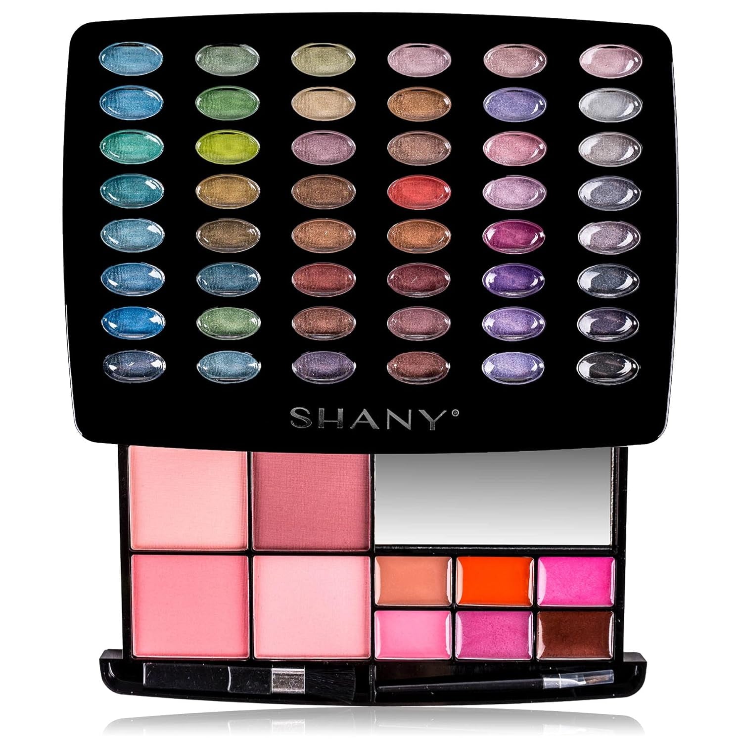 Glamour Girl Professional Makeup Kit: Comprehensive Eyeshadow Palette with Blushes, Lipsticks, Lip Gloss, Makeup Mirror, Cosmetics Applicators, and Premium Gift Packaging